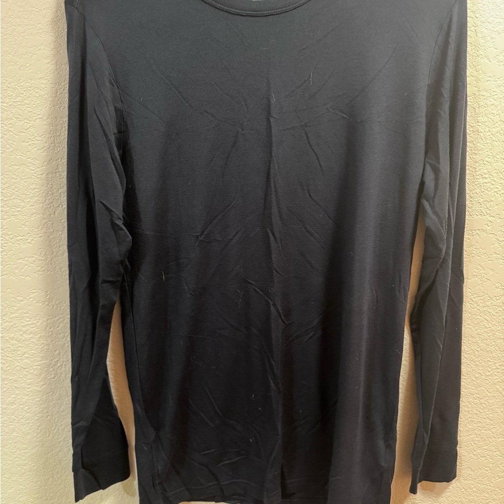 32 Degrees Heat Black Performance Long Sleeve Top